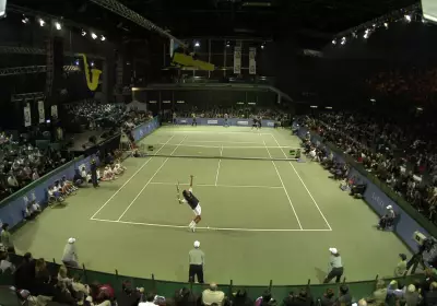 Exhibition de tennis