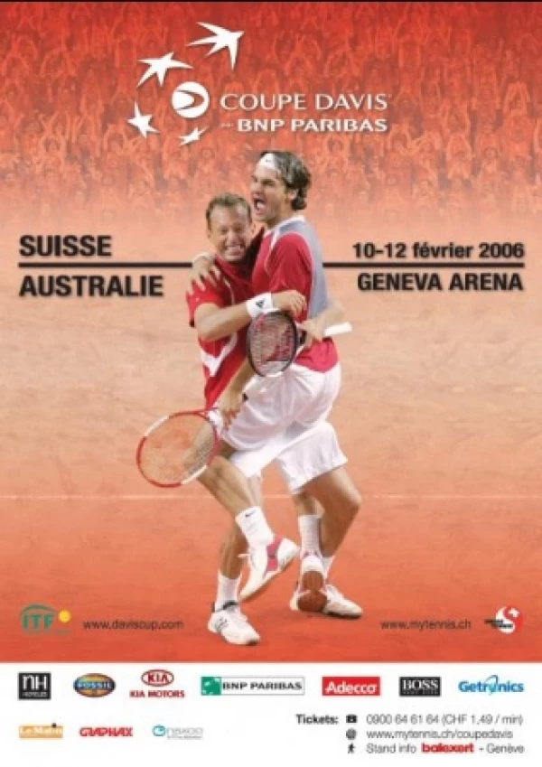 Coupe DAVIS (Suisse - Australie)