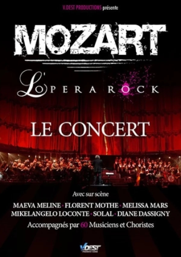 MOZART - L'opéra Rock - Le concert