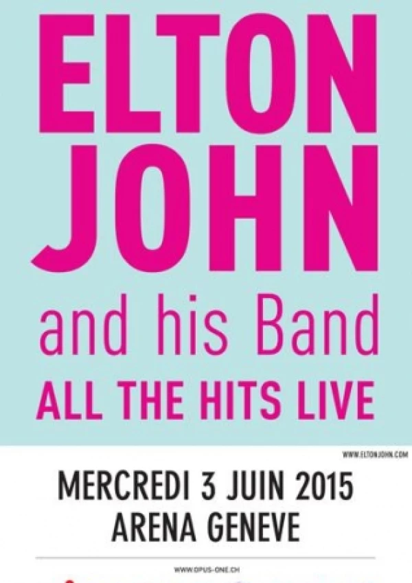 (Elton JOHN) Annulé