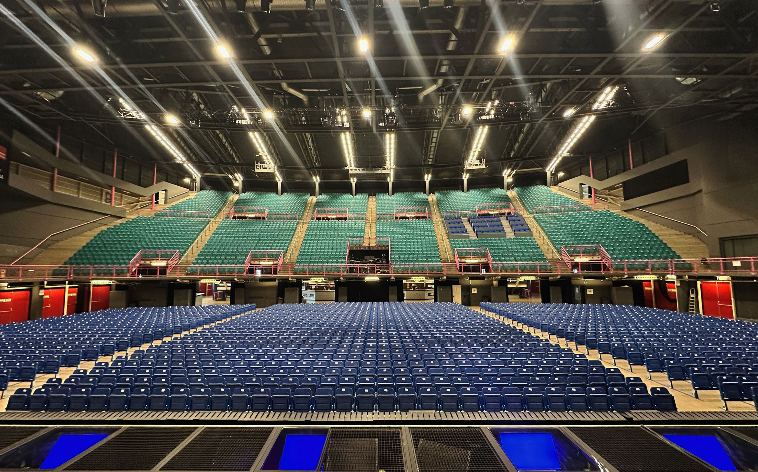 Vue de la salle depuis la scène
